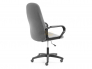 Кресло офисное Leader велюр серый