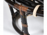 Кресло Papasan 23/01 W с подушкой Antique brown, ткань Старт