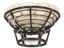 Кресло Papasan 23/01 W с подушкой Antique brown, ткань Старт