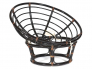 Кресло Papasan 23/01 W с подушкой Antique brown, ткань Старт