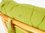 Кресло Papasan 23/01 W с подушкой Honey, флок Олива