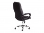 Кресло офисное Bergamo хром ткань темно-серый