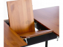 Стол раздвижной Соната Люкс антик/графит