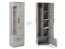 Д-3п Пенал со стеклом правый