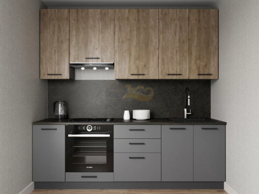 Кухонный гарнитур Умбра 2400 (верх 950 мм) МДФ
