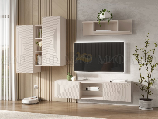 Гостиная навесная Флэш Кашемир