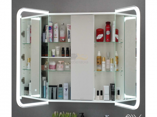 Шкаф-трюмо зеркальный Cosmetic Light 80