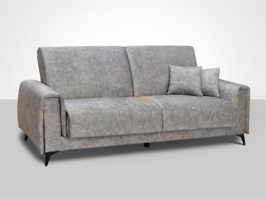 Диван Флирт 1 со съемным чехлом Киви грей
