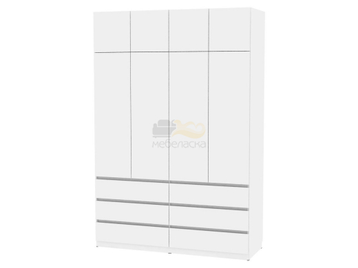 Шкаф Malta light H307 и Антресоль HA4